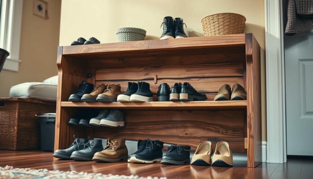 DIY shoe rack customization