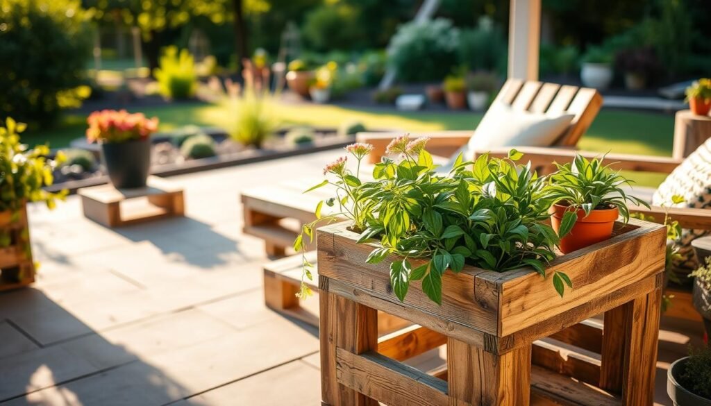 garden pallet planter
