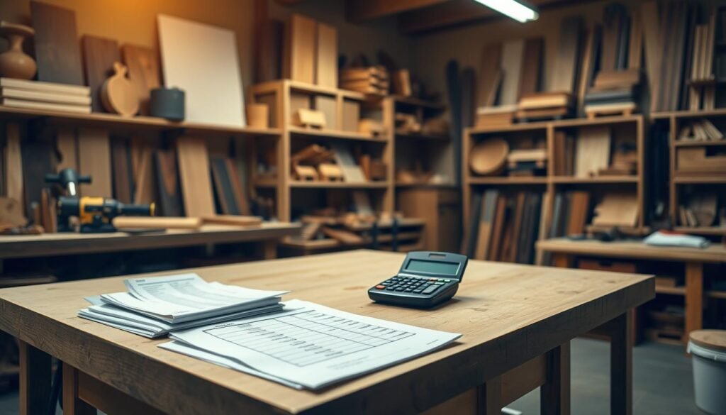 woodworking business budgeting