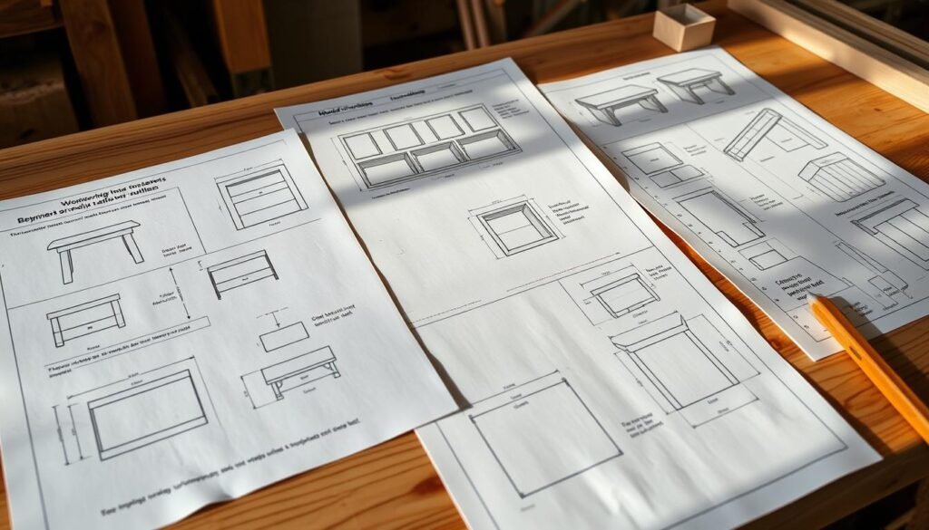 woodworking project outlines